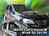 Deflektory MERCEDES klasa M W166 5D 2011R-> (+zadní)