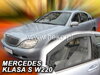 Deflektory MERCEDES klasa S  W220 4/5D 1999r.→