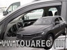 Deflektory VW TOUAREG III od 2018 + zadné deflektory